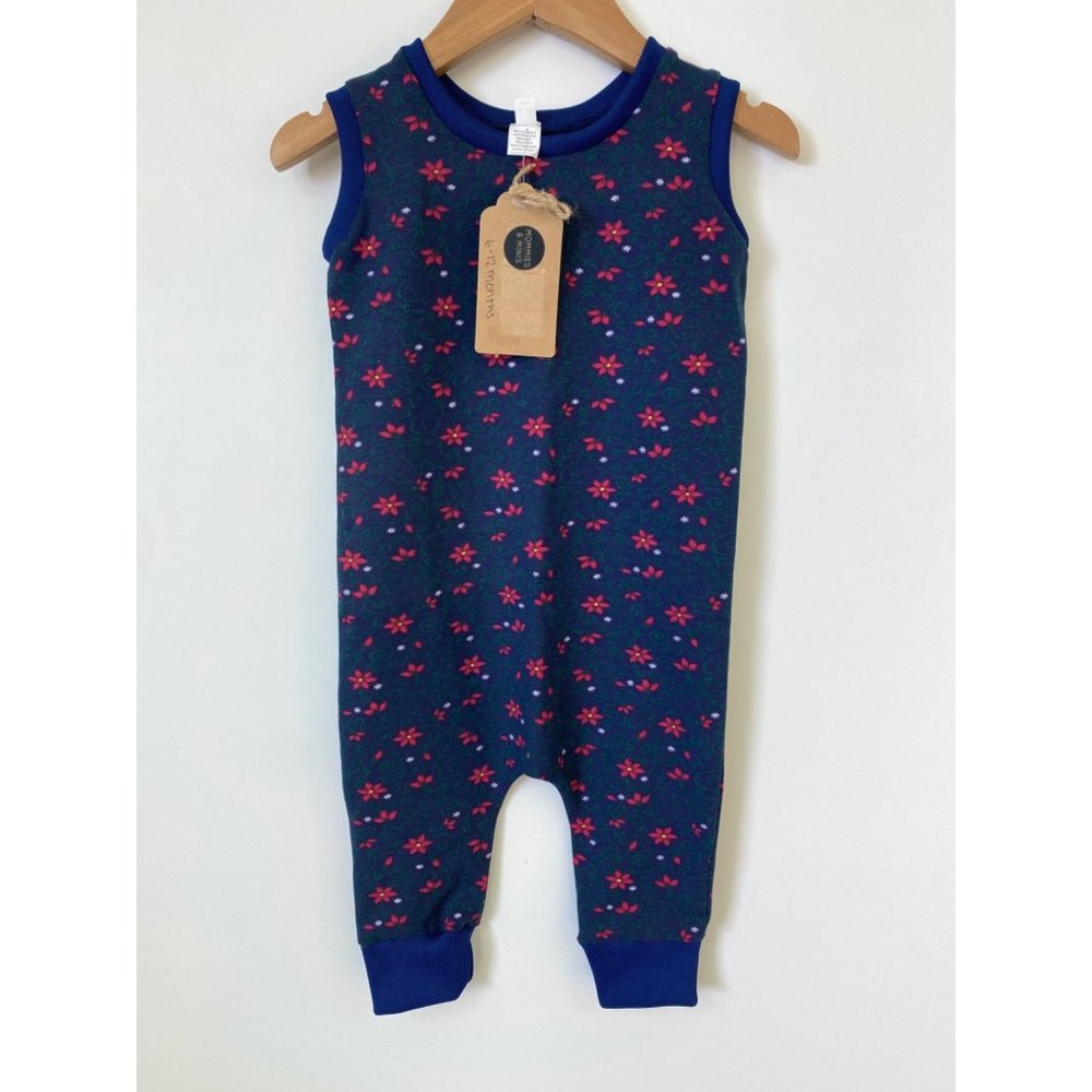 NEW Handmade floral drop waist harem sleeveless romper